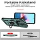 thumbnail image 3 of Estuche GANGXUN para Xiaomi Redmi Note 10 4G, soporte giratorio 360°, estilo mecánico y magnético, 3 of 5