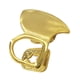 thumbnail image 2 of hiphop doble tapa fang rejillas diente dientes huecos tapas de oro, 2 of 3