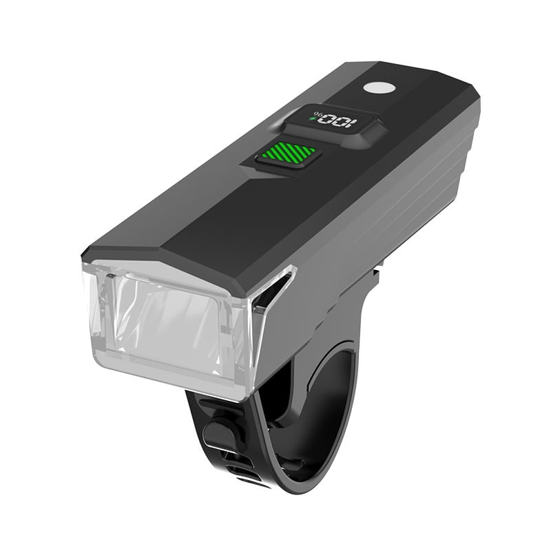 Xusx111 - 2025 Nuevas Luces De La Bicicleta Para El Paseo Nocturno, 1600 Lúmenes Recargables Faro De La Bicicleta Súper Brillante, Conjuntos De Luces De La Bicicleta De La Pantalla Led Impermeable