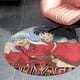 thumbnail image 4 of inuyasha Alfombra Redonda de Felpa Coral, Antideslizante, No Desprende Pelusas, Lavable y Duradera para Salón, Dormitorio y Habitación de Niños 60cm, 4 of 6