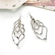 thumbnail image 3 of Metal Layered Swirling Geometric Earrings Personality Fashion Long Pendant Hook Earrings Elegant Ear Piercing Jewelry, 3 of 4