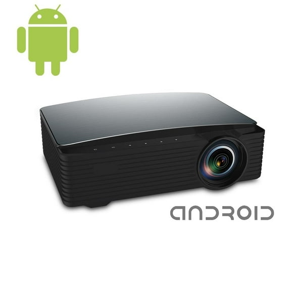 Proyector Led Android Wifi 5G 1080P AAO YG650 390 ANSI 7000 Lumenes