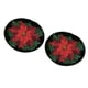 thumbnail image 1 of 2 juegos de gancho rojo de la flor kits de gancho para adultos alfombra bordado artesanía, 1 of 5