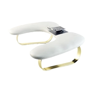 Ioensy - Reposamanos Para Manicura De Salón Con Soporte Para Teléfono, Herramienta De Manicura De Cuero Sintético Para El Hogar