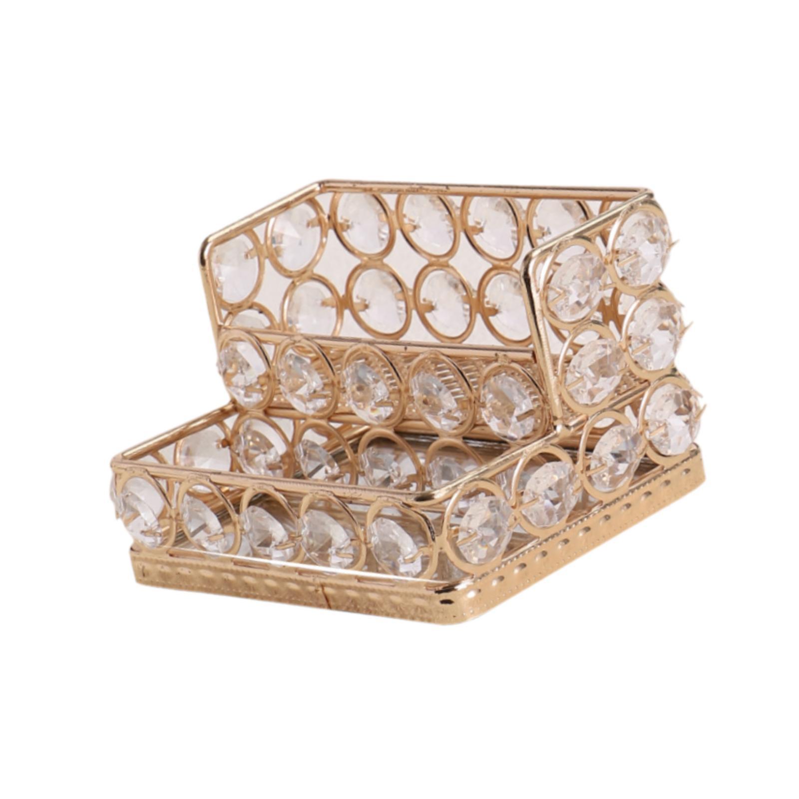 Bothyi - Tarjetero De Hierro Multiusos Para Exposiciones Empresariales Sala De Reuniones Dorado