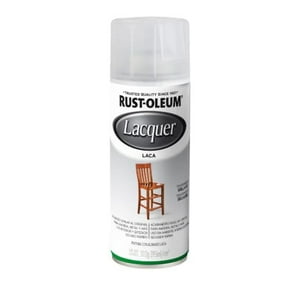 Rust-Oleum - Pintura En Spray Lacquer Laca Transparente Brillante 312 G