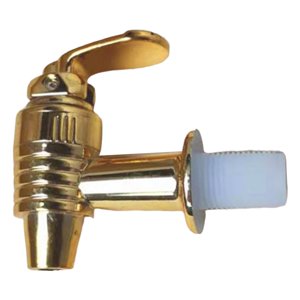 Magideal - Dispensador De Agua De Grifo Enfriador De Repuesto, Para Tarros De Vidrio, Accesorio De Espiga, Válvula Dispensadora De Vertido De Amplia Aplicación, Dorado