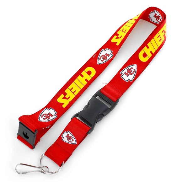 Llavero Aminco Kansas City Chiefs color rojo del equipo