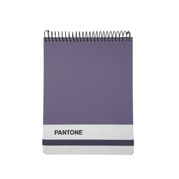 Croquera Pantone Medio Oficio Con Elástico 100 Hojas 80g/m2 lila