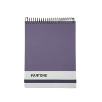 Genérico - Croquera Pantone Medio Oficio Con Elástico 100 Hojas 80G/M2 Lila