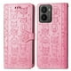 thumbnail image 2 of Funda Cartera FOXDOCK para HMD Fusion , Flip PU con Relieve de Gatos y Perros, Tarjetero y Soporte, 2 of 6