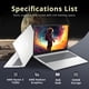 thumbnail image 3 of Laptop HP 15.6" HD con pantalla táctil AMD Ryzen 3 7320U 8 GB 544 GB, 3 of 9
