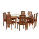 thumbnail image 1 of Juego De Comedor Barcelona Cuero Café Moro, 1 of 1