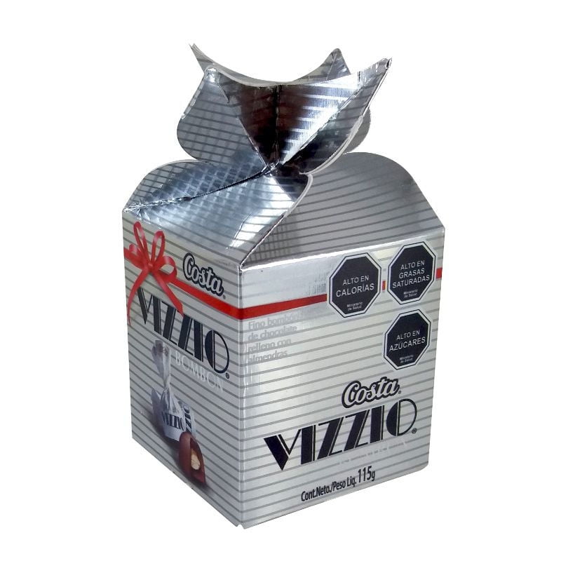 Chocolate Bombones Vizzio Navidad Estuche 115 g Costa
