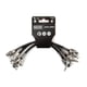 thumbnail image 1 of Cable de conexión MXR de 15 cm, paquete de 3 unidades, 20 AWG, cobre libre de oxígeno, 1 of 5
