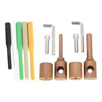 Ioensy - Kit De Reparación De Fugas De Orificio Ppr, Cabezal De Matriz De Fusión En Caliente, Tubos Domésticos, Herramienta De Soldadura De Tuberías De Agua Con 5 Varillas De Reparación