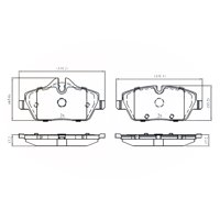 Pastillas Freno Para Auto Allied Nippon Adb02160