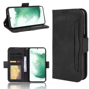 Funda Tipo Billetera Foxdock Para Samsung Galaxy S22 5G – Tapa Flip Con Tarjetero