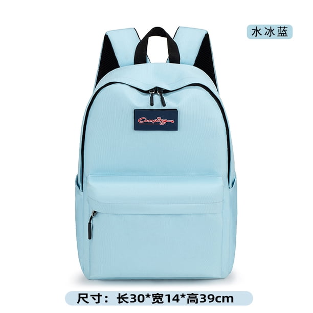 Backpack Casual Middle School Student Backpack Male High School Student Computer Bag Female College Student Bag