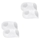 thumbnail image 5 of 4 Protectores De Dedos Suaves Antifricción Para Correr, Transparentes, 5 of 5