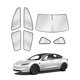 thumbnail image 1 of Juego de 7 parasoles Canvcle para Tesla Model 3 (2016‑2026), 1 of 6