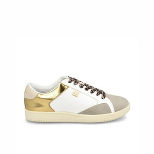 Zapatilla Mujer Bata Red Label Cleo Co Blanco - Dorado