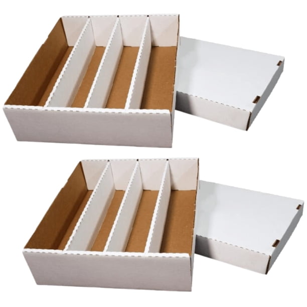 Caja de Almacenamiento para Cartas Coleccionables Woodhaven 3200 Unidades Paquete de 2