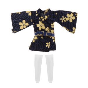 Magideal - Figura A Escala 1/12, Ropa De Muñeca, Batas, Albornoz, Accesorios De Disfraz, Traje, Uniforme De Cosplay De Moda Para Figuras De Acción De 6 Pulgadas, Azul