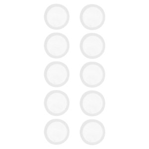 Magideal - Juego De Kazoo De 10 Piezas, Boca De Diafragma Kazoo De 1,8 Cm Para Accesorios Kazoo, Piezas De Repuesto, Instrumento De Bricolaje