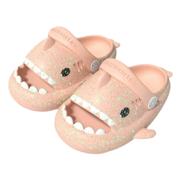 Chalas tiburon luminosas con ajuste niños