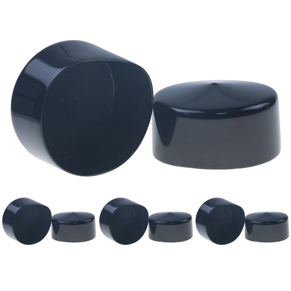 Tapón de goma redondo de PVC flexible Acocony, protector, paquete de 8, 3 cm