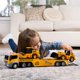 thumbnail image 4 of Camión transportador de construcción Deluxe Maxx Action con 2 vehículos, 4 of 7