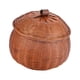 thumbnail image 2 of Caja De Almacenamiento Redonda De Ratán, Canasto De Calabaza Tejida A Mano Para Pastelerías, Hogar, Familia L, 2 of 3