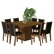 thumbnail image 1 of Comedor Clarice Greco 8 Sillas Café, 1 of 4