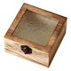 thumbnail image 1 of Caja De Almacenamiento De Madera Organizadora, Resistente, Para Guardar Recuerdos, Para La Entrada, La Cocina, El Maquillaje, Cuadrada, Marrón Claro, 1 of 5