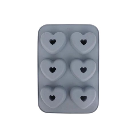 Genérico - Molde De Silicona 26X18Cm Para Hornear Con Figura De Corazon