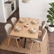thumbnail image 4 of Comedor Mesa Greta Wood 140x90 | Pata Negra + 4 Sillón Rubik Lino Beige, 4 of 5