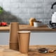 thumbnail image 2 of Vasos de papel desechables GUSTO 16 oz Kraft Brown 100 unidades, 2 of 6