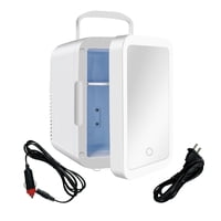 Magideal - Mini Refrigerador,Mini Aparato De Refrigeración Para Refrigerador,110V / 12V Dc,Refrigerador Pequeño Portátil,Organización Para Viajes En Automóvil Al