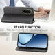 thumbnail image 3 of Funda Flip FOXDOCK para Xiaomi Poco C71 4G , Estilo Billetera con Diseño Rombo, Correa de Mano y Soporte, Uso Diario, 3 of 6