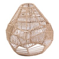 Ioensy - Cubierta De Accesorio De Luz Colgante De Pantalla De Lámpara Tejida A Mano Para Decoración De Cafetería De Hotel