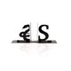 thumbnail image 1 of Sujetalibros Seven 20 Harry Potter House Slytherin Metal, 1 of 6