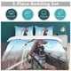 thumbnail image 5 of Attack On Titan Quilt Set Thicken Soft 3 Pieces Bedding Set All Season Duvet Cove with 2 Pillowcases for Adult Women Girls Teens Home Room Decor, 5 of 5