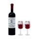 thumbnail image 3 of Tazas para botellas de vino de casa de muñecas a escala 1/12, tazas para bebidas, accesorios para casa de muñecas, bares, cocina, decoración del hogar Gorra roja, 3 of 5