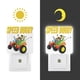 thumbnail image 3 of Speed Buggy / Bichito Veloz Luz nocturna LED con sensor de anochecer a amanecer para dormitorio, baño, pasillo, escaleras - Lámpara LED nocturna de enchufe, 0.5W - 1 pieza, 3 of 6