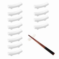 Bric - Set De 12 Apoya Palillo Sushi Blanco