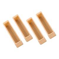 Magideal - 4X Almohadillas De Protección Para Patas De Cama, Almohadillas De Protección Para El Suelo, Almohadillas Antiprotección Silenciosas Resistentes Al Des Amarillo