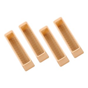 Magideal - 4X Almohadillas De Protección Para Patas De Cama, Almohadillas De Protección Para El Suelo, Almohadillas Antiprotección Silenciosas Resistentes Al Des Amarillo