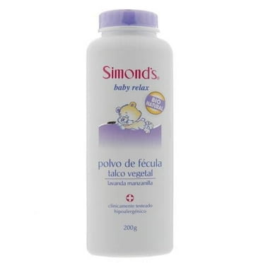 Talco Polvo Vegetal de Fécula, 200 g
