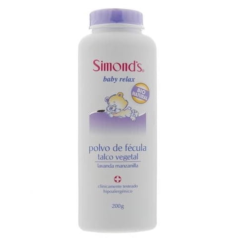 Simond’S - Talco Polvo Vegetal De Fécula